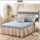 Giường bọc giường loại 1,8 cotton đơn giản cotton 1,5 đơn chống trượt bảo vệ 2.0m giường nhóm ba mảnh đôi