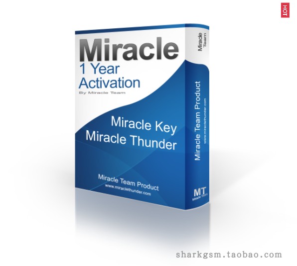 MIRACLE Thunder 1 YEAR RENEW (FREE BUNDLE PACK) ACTIVATE A YEAR-Taoba