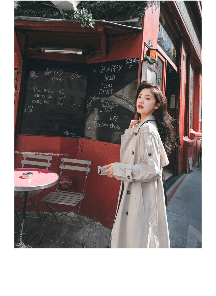 Trench pour femme THILLRINE en Polyester en Coton - Ref 3228001 Image 19