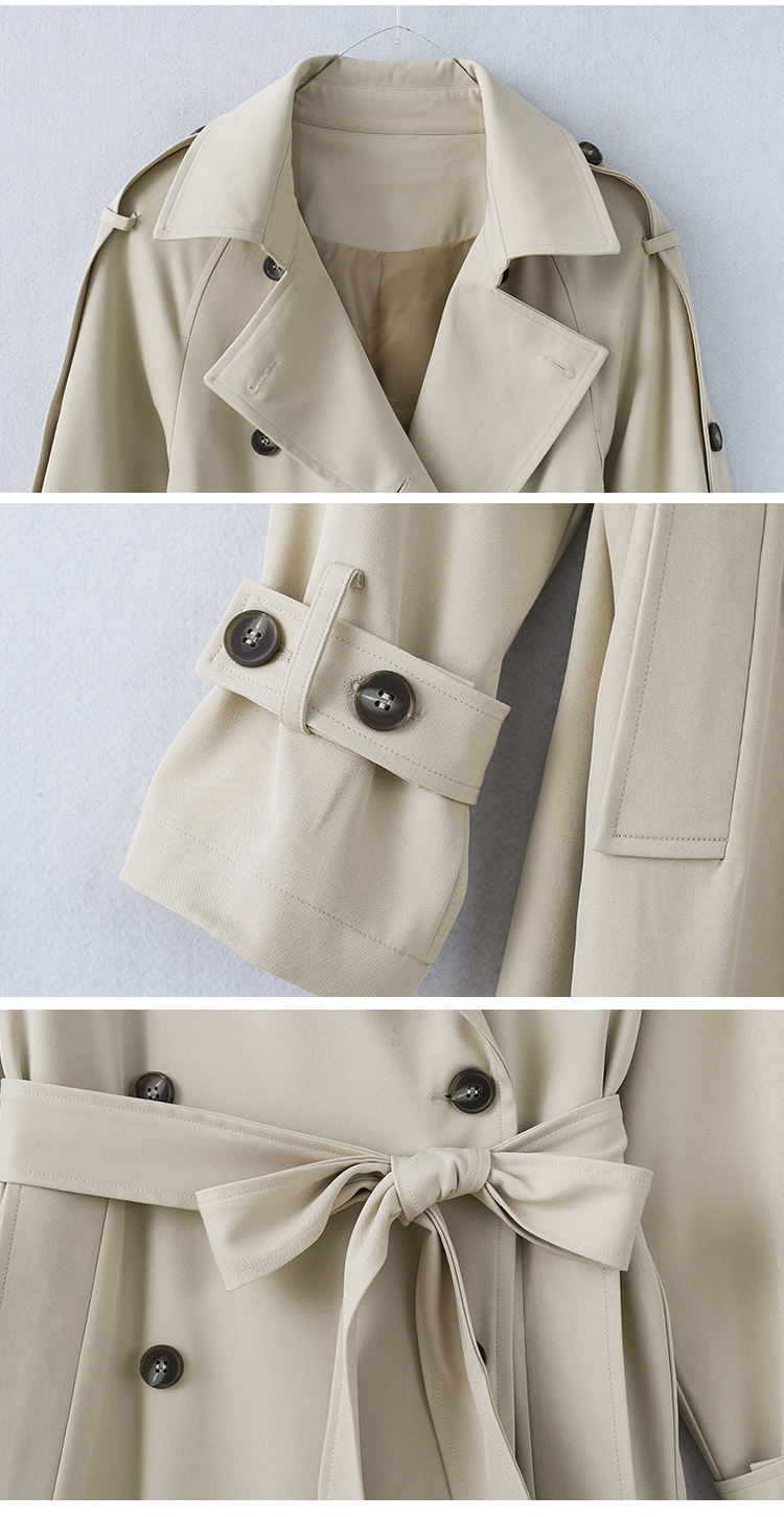 Trench pour femme THILLRINE en Polyester en Coton - Ref 3228001 Image 26