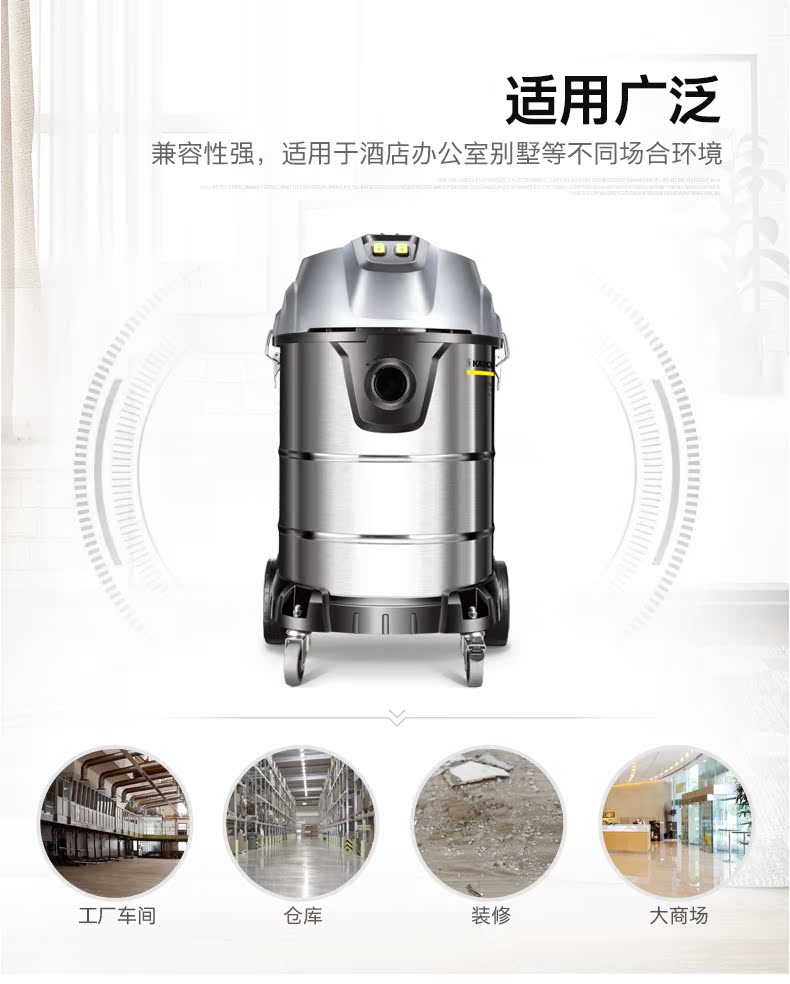 máy hút bụi không dây samsung Máy hút bụi Kaichi nhà mạnh công suất cao 2000W xưởng công nghiệp khách sạn thương mại máy rửa xe hấp thụ nước - Máy hút bụi máy hút bụi điện máy xanh