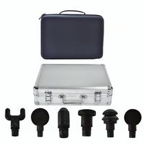 Phoenix-A1 fascia gun massage head relaxation gun Charger Battery physiotherapy device PU metal carton storage box