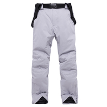 Womens down pants outdoor mens and womens snow country large size snow double ski pants thick ski pants