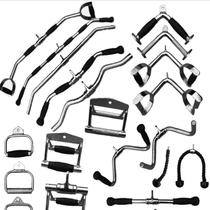 Pull back bar bend bar dormitory equipment auxiliary triceps high pull-down fitness equipment double-headed rope single-head rope commercial