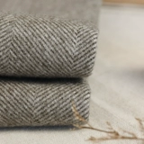 Шерстяные осенние штаны, высокая талия, в корейском стиле, свободный прямой крой, оверсайз, увеличенная толщина