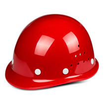 Hard hat construction site breathable construction engineering thickened abs construction hard hat glass fiber reinforced plastic helmet custom logo