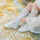 Дорожные бахилы подходит для мужчин и женщин для школьников, износостойкие нескользящие водонепроницаемые носки, увеличенная толщина