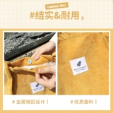 Тканевый мешок, сумка на одно плечо, вместительный и большой складной шоппер, в корейском стиле