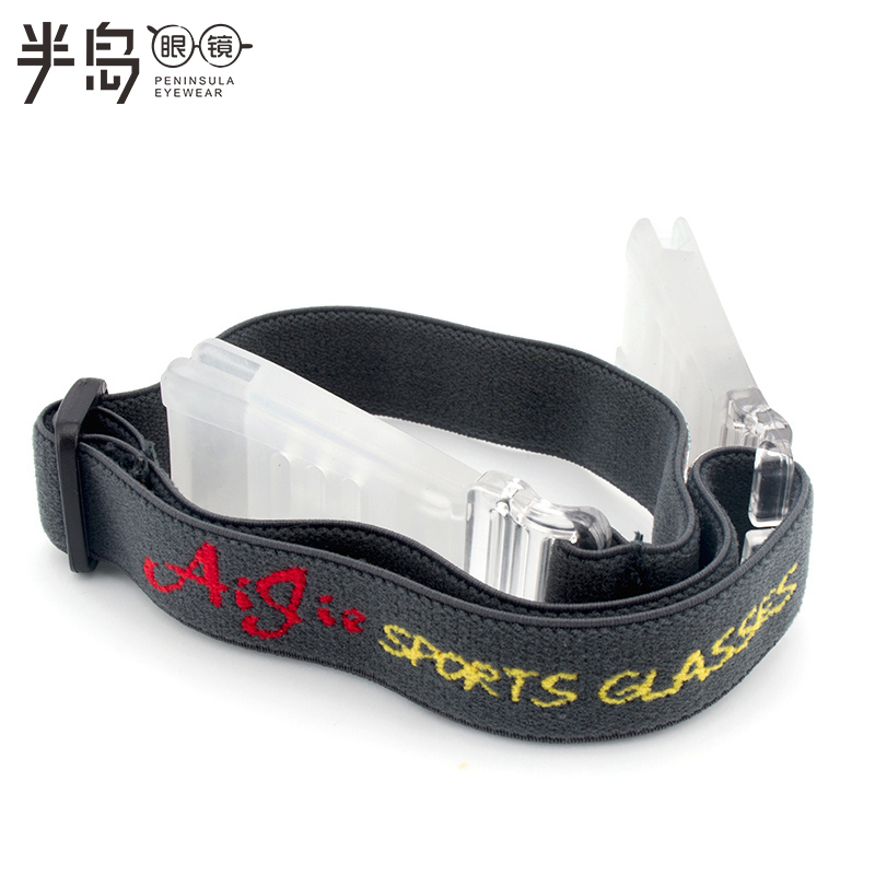 Sports Glasses, Basketball Glasses, Football Glasses Accessories, Adjustable Length Elastic Band, Non-Slip Headband