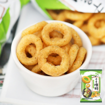 South Korea imported Calbee Calbee kahitai carbon roasted onion ring corn Net red casual snacks