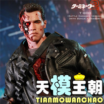 HOTTOYS HT 1 6 DX13 Terminator 2 T2 T800 damage version Arnold spot