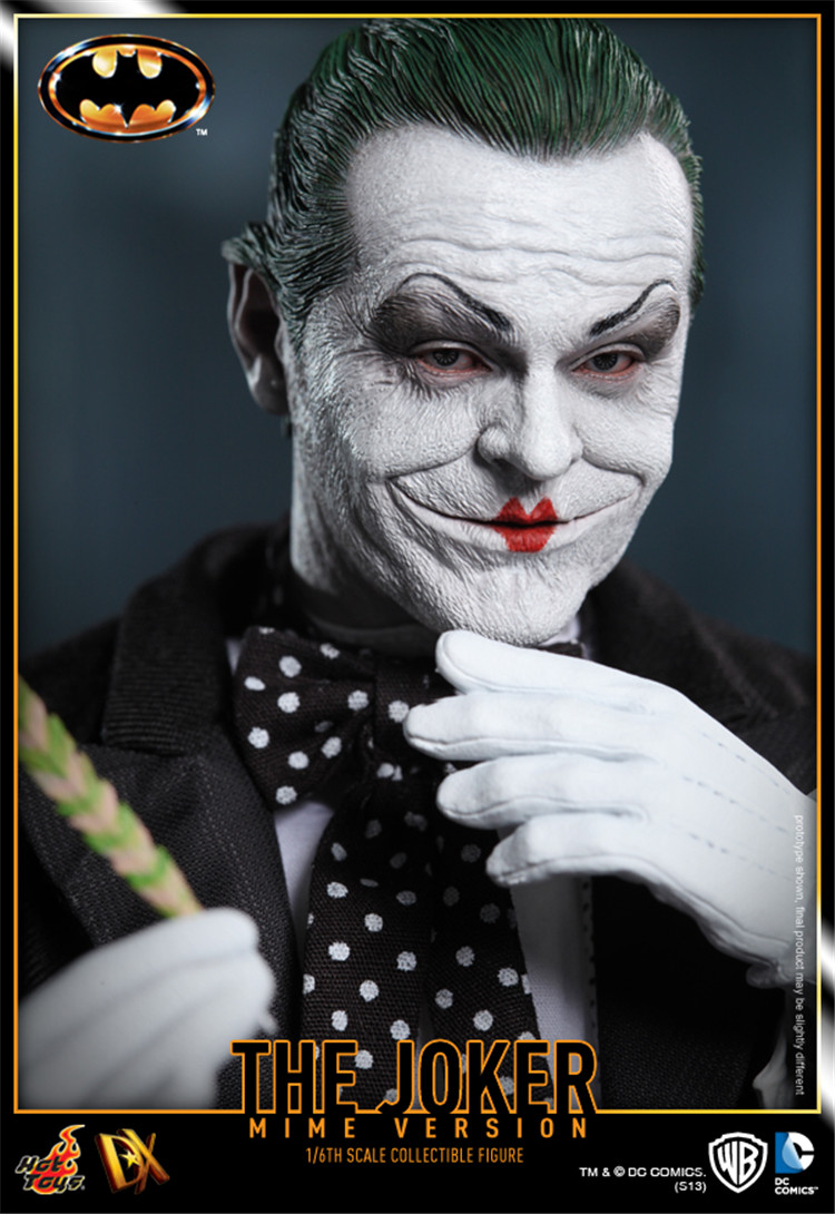 Купить атрибутику Фигурка Joker Hot Toys Джокер Джек Николсон Batman 1989 атрибутика