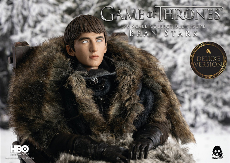 hreeZero Game of Thrones Bran Stark DX Ver. 1/6 Action Figure