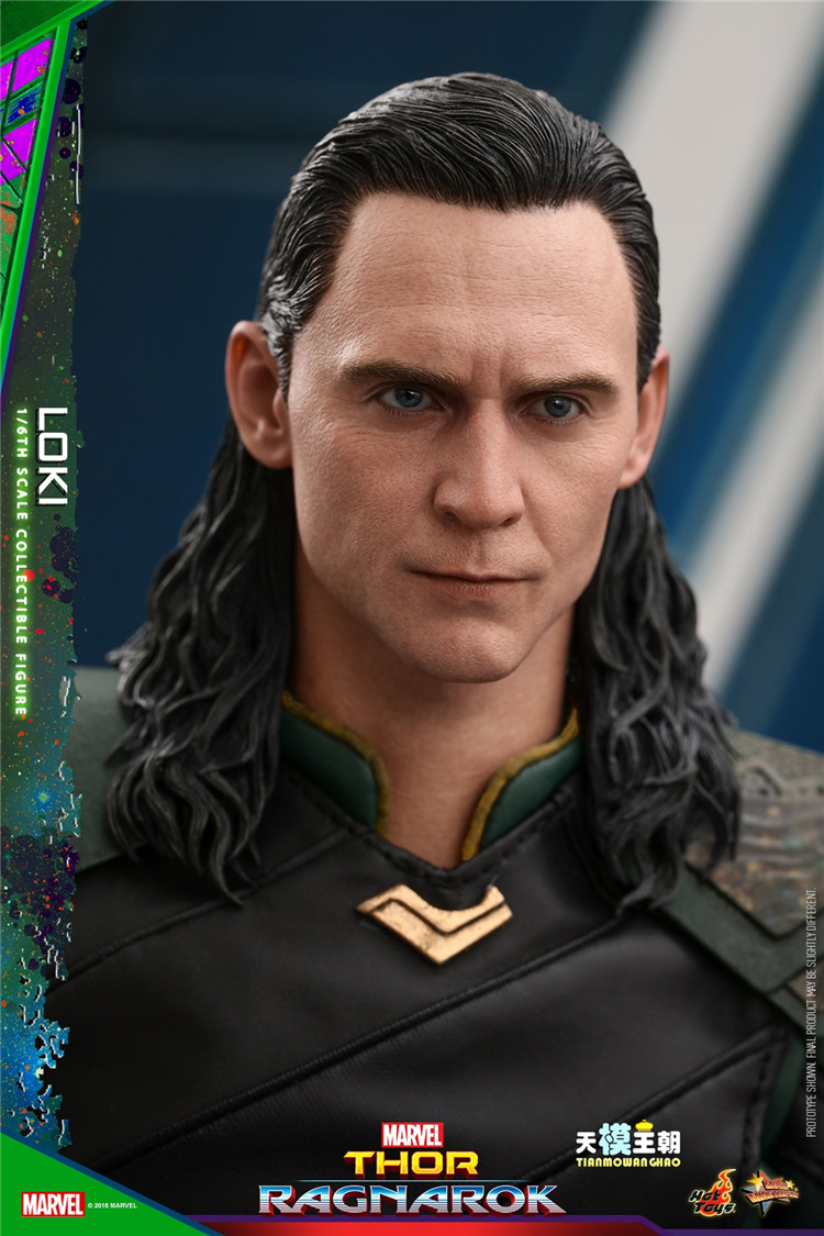 Купить атрибутику Фигурка Локи Thor 3 Ragnarok HOT TOYS Коллекционная атрибутика