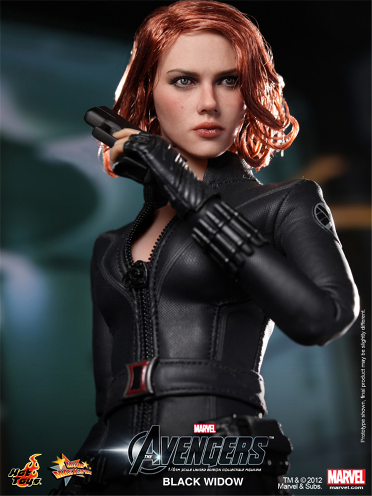 Купить атрибутику Фигурка Черная Вдова Скарлетт HOT TOYS Коллекционная атрибутика