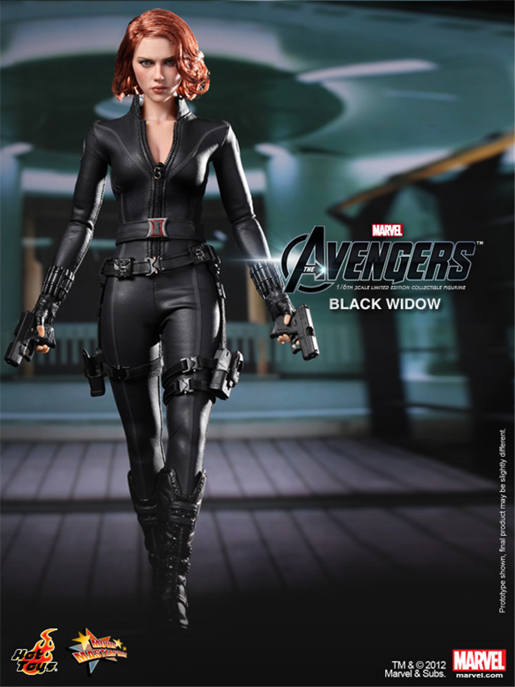 Купить атрибутику Фигурка Черная Вдова Скарлетт HOT TOYS Коллекционная атрибутика