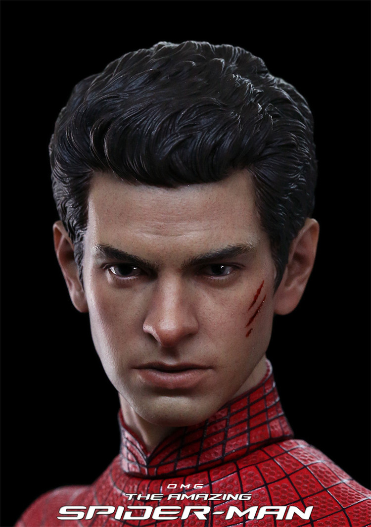 Купить атрибутику Фигурка Новый Человек-паук 2012 Hot Toys Эндрю Гарфилд мерчандайз