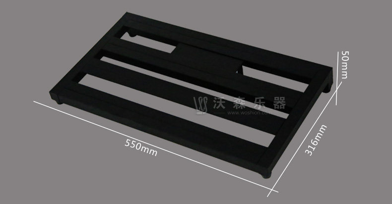 Аксессуары для гитары 吉他单块效果器固定板rd-b轨道板 效果器包 10路单块电源