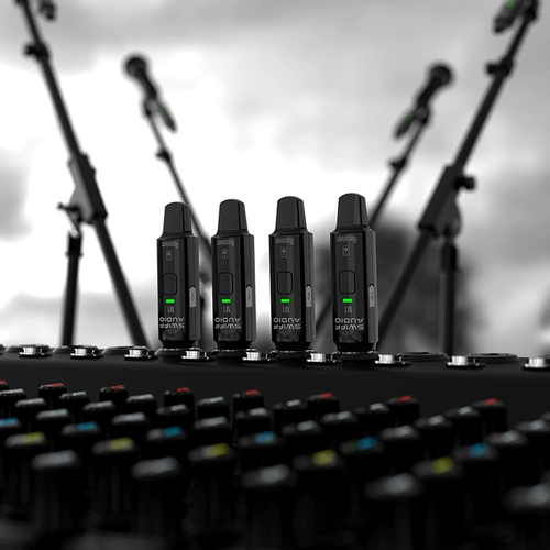 Swiff Rufu M1 Микрофон беспроводной отправитель микрофон беспроводной трансмиссионное подключение литиеевой батарея зарядка аккумулятора