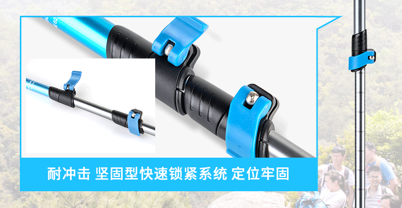 [Tự vận hành] Nhà di động leo núi ngoài trời dành cho trẻ em di động tự nhiên, khóa siêu nhẹ ba phần - Gậy / gậy gậy ba chân