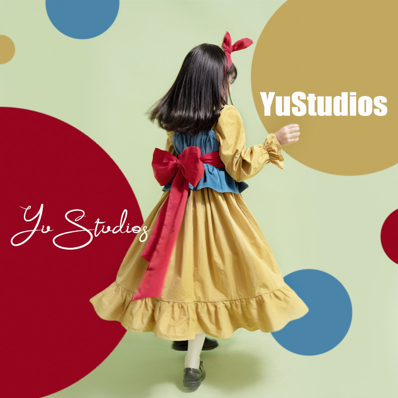 Original Girl Princess Dresses Dress 22 Chun Children's Snowy Snow Princess Leipzione Liandress Skirt Fairy skirt Dress