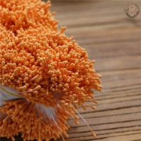 Круглый цветочный апельсиновый красный 1 пакет