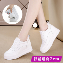 Zhicheng womens shoes chasing dust 2021 autumn and winter New Inside high fashion small white shoes muffin thick soles casual shoes 131