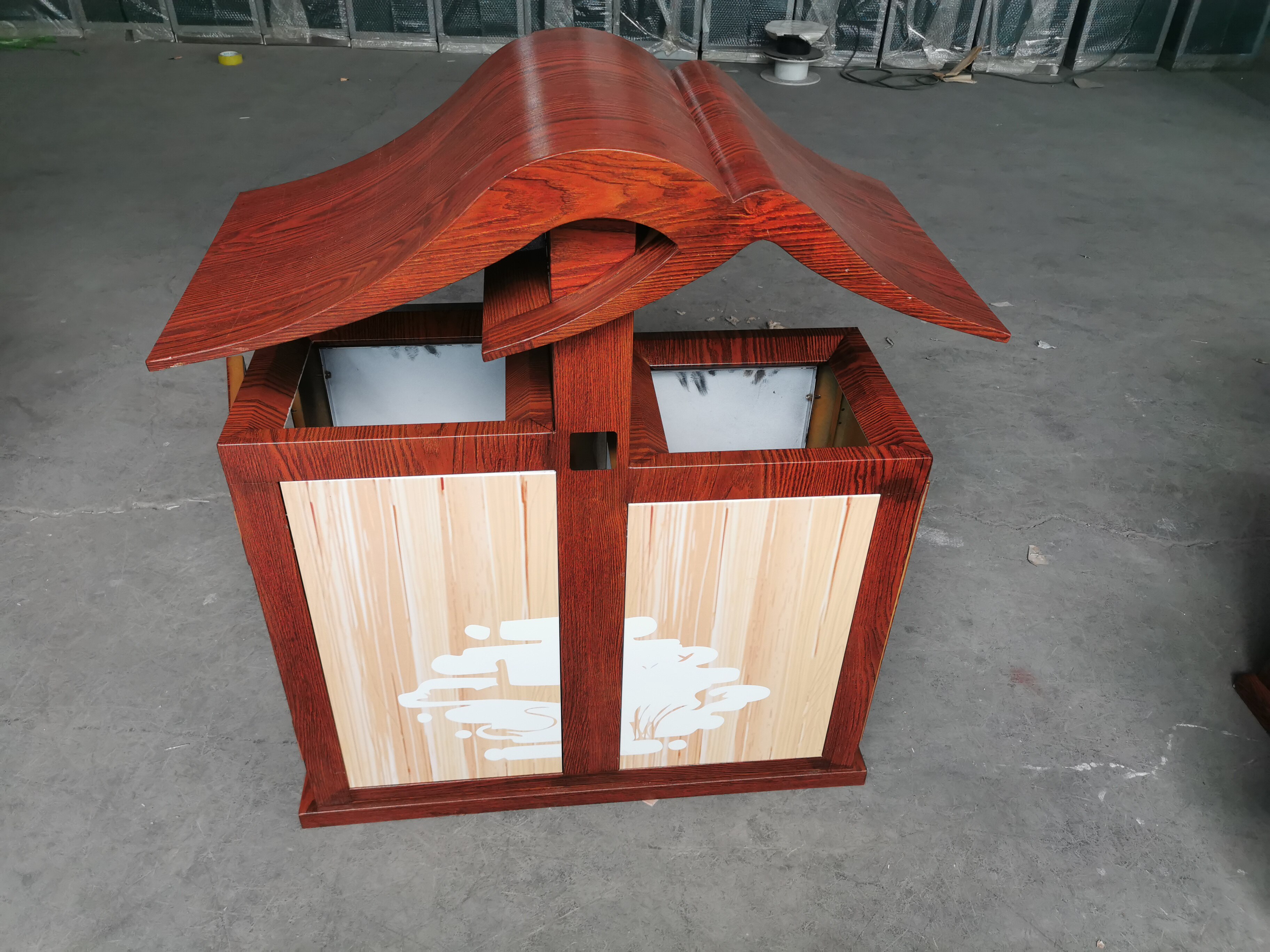 Customized special shooting hyperlink Outdoor trash can customized products do not support no reason to return, please confirm and then shoot