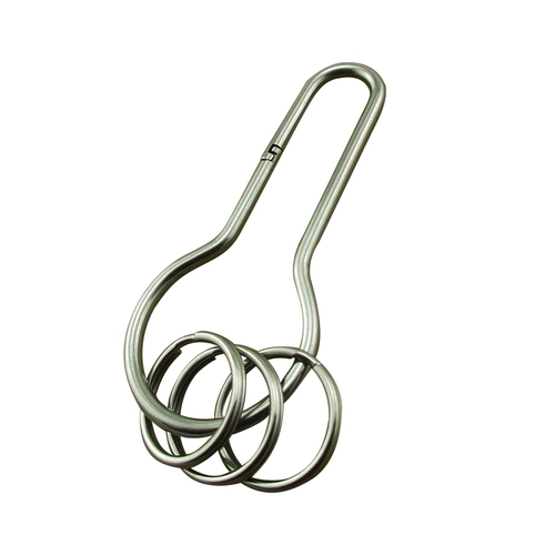 Брелок из нержавеющей стали, классические штаны ручной работы, простой и элегантный дизайн, ностальгия