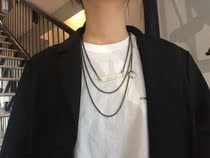 Special DiscountWerkstatt Munchen M3013 Hammered silver sterling silver necklace A variety of ways to wear