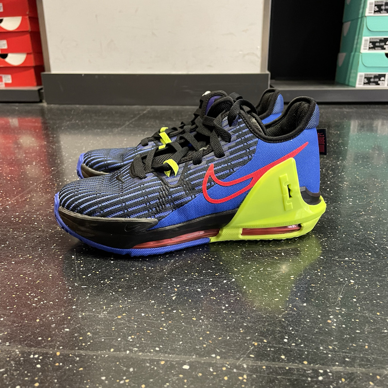 Nike Youth James Retro Air Cushion Basketball Shoes Dd0423-405 /10 Nike Youth James Retro Air Cushion Basketball Shoes Dd0423-405 /10