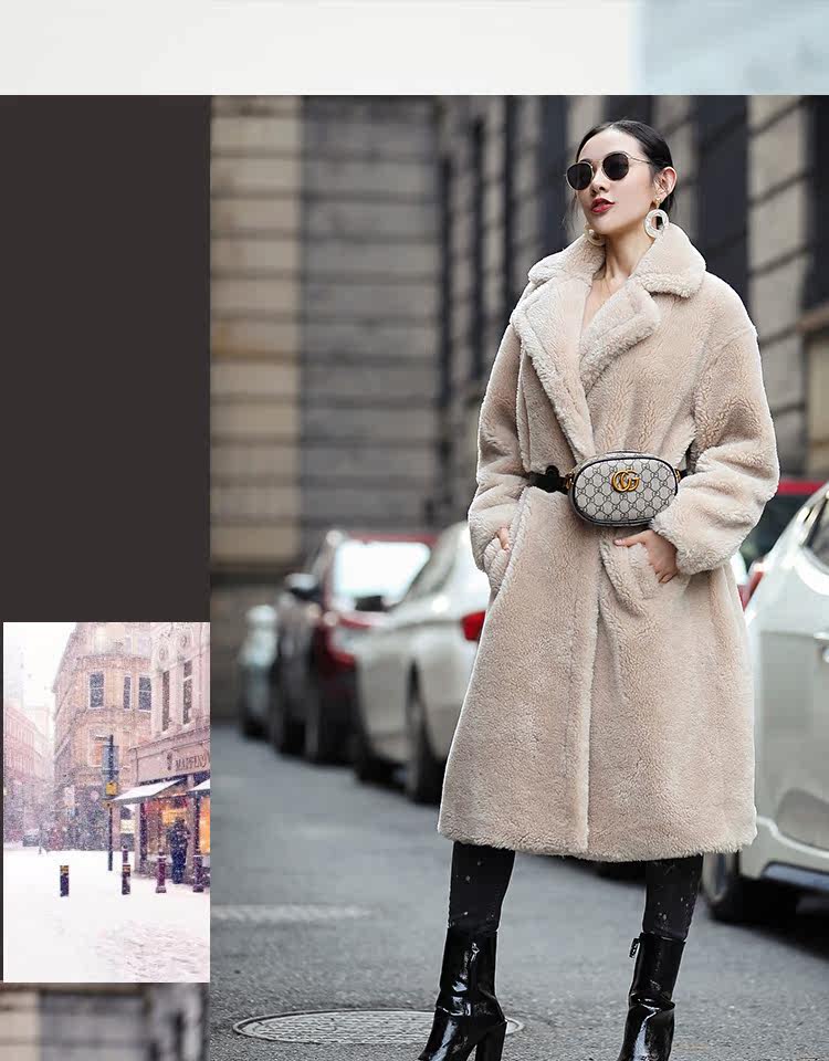 Manteau de fourrure femme - Ref 3173103 Image 13