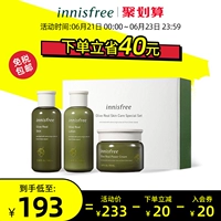Innisfree, оливковое масло, молочко, крем, увлажняющий комплект, Южная Корея