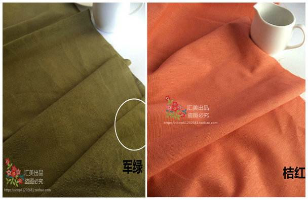Xám lanh màu tinh khiết vải lanh thô vải lanh vật liệu nền trang trí rèm DIY vải cotton thô