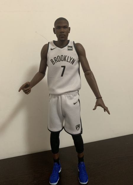 Самодельный совместимый с 1/6NTERBAY EB джерси Durant Owat Owen Harden Harden Griffin Nets черно-белый