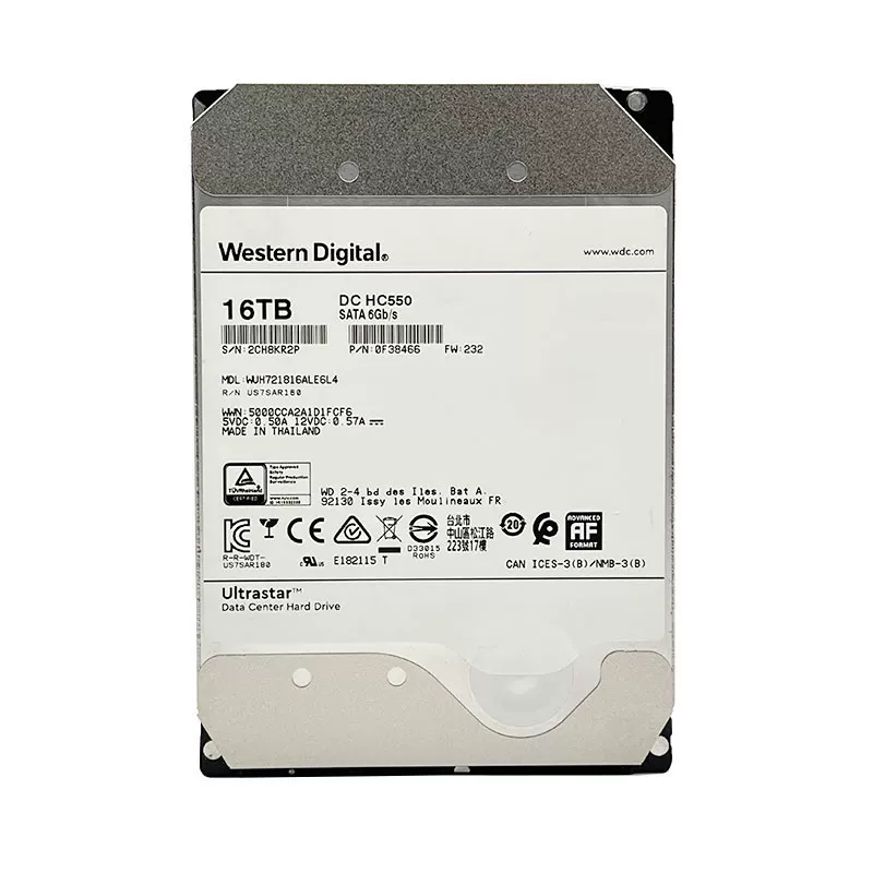 WD Western Digital 16T Enterprise Machinery Hard Disk Monitoring Video NAS Storage Array 10T 12TB 14T 20T