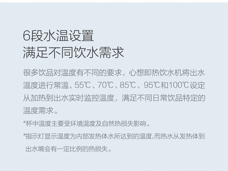 小米生态链 心想 S2102 家用即热饮水机 1.8L 图6