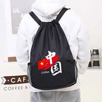Customized basketball drawstring drawstring backpack football bag swimming fitness bag training sports outdoor backpack
