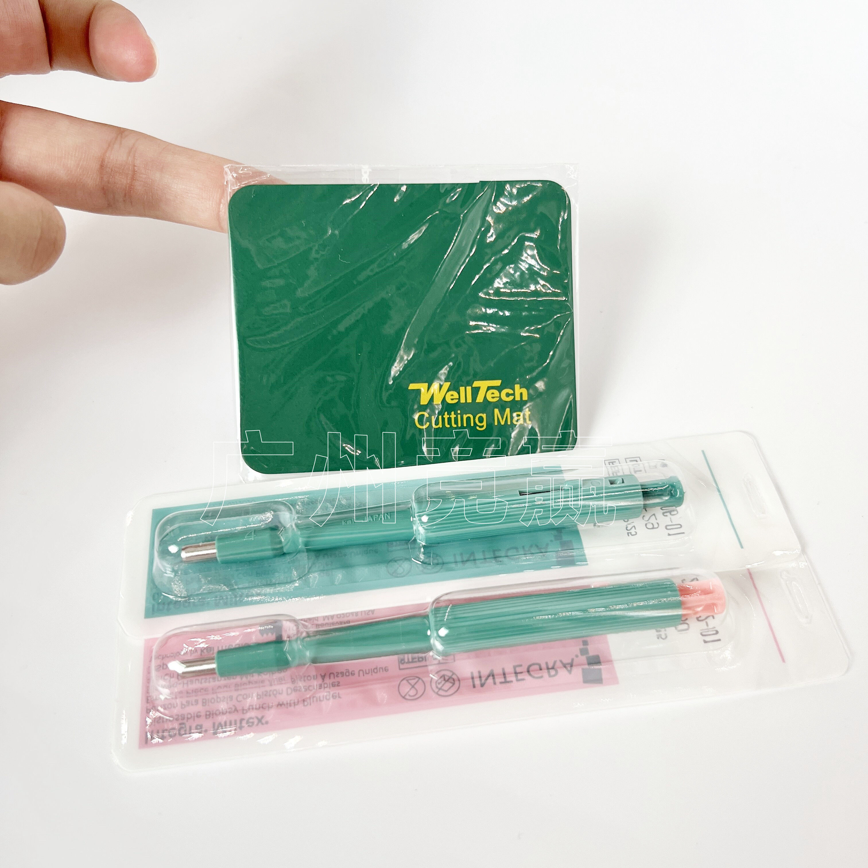 进口Miltex活检穿孔器1毫米234mm手术打孔器Biopsy皮肤取样钻孔器