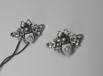 Adai retro Silver bee ear clip 5900099-9x19651-011 original 350