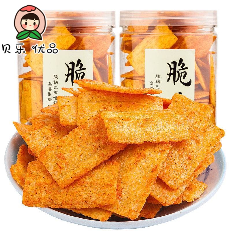 Crispy pot bucket traditional millet handmade pot Net red crispy pot 240g canned spicy scorched snack food