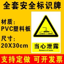 Beware of leaked ID cards Warning Signs Warning Signs Fire Safety ID Cards Warning Signs Production Workshop Warehouse Dangerous Goods Easy To Burn Easily Exploits Carefully Leaked Placards Subding for A90