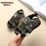 Детская летняя обувь, нескользящая детская сумка для раннего возраста, сандалии, 1-3 лет, мягкая подошва