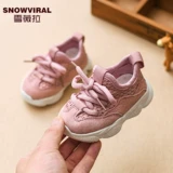 Нескользящая детская белая обувь, спортивная обувь для раннего возраста, 1-3 лет, мягкая подошва