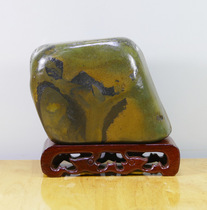 Natural water chiche stone Large-coloured jade Grand Bay stone hand play stone original stone ornamental stone swaying piece township road