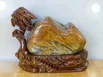 Natural water sprinting stone chite large chemical jade shaped stone pattern stone original stone ornamental stone swaying piece autumn wool