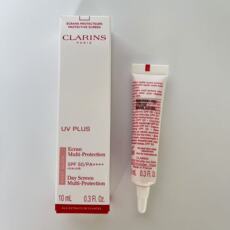 Солнце 专柜试用包 克兰诗轻透防晒隔离乳10ml 润粉色 spf50防晒隔离霜 Clarins