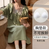 Топ с чашечками, наряд маленькой принцессы, пижама, летняя тонкая юбка для беременных, короткий рукав, большой размер