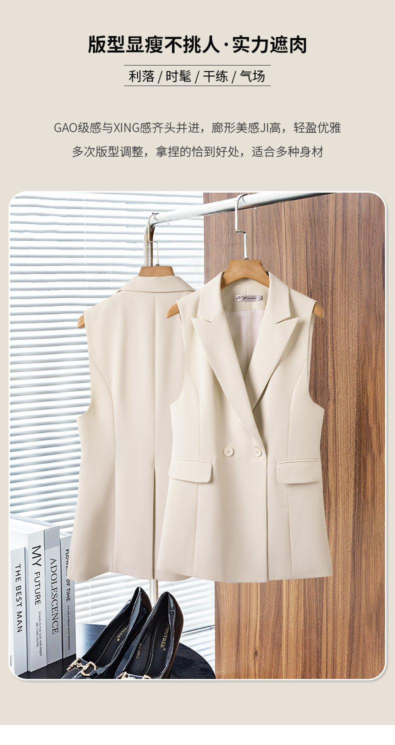 Костюм, майка топ, осенний комплект, черный жилет, куртка, изысканный стиль 