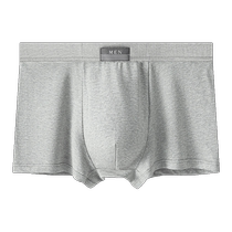 Mens underwear pure cotton boys antibacterial boxer shorts mens loose large size boxer briefs summer thin